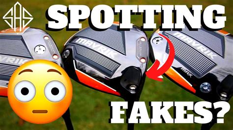 are there fake golf clubs on ebay